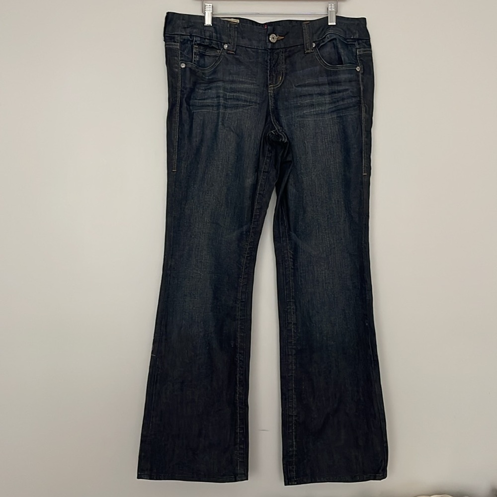 NWT Torrid FreeStyle Wear It Loud Joss Stone Denim Low Rise Jeans Size 14